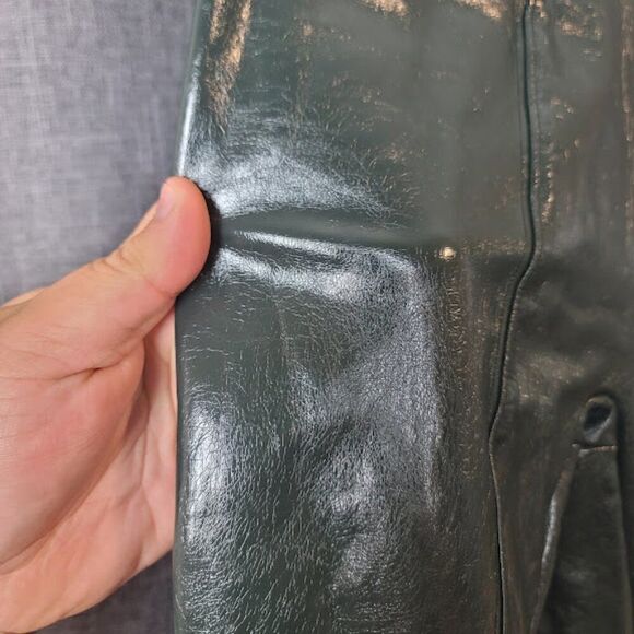 Spanx Faux Patent Leather Liquid Gloss Leggings - Picture 3 of 10